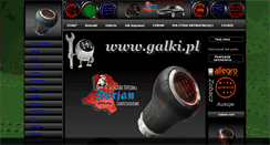 Desktop Screenshot of galki.pl
