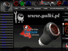 Tablet Screenshot of galki.pl